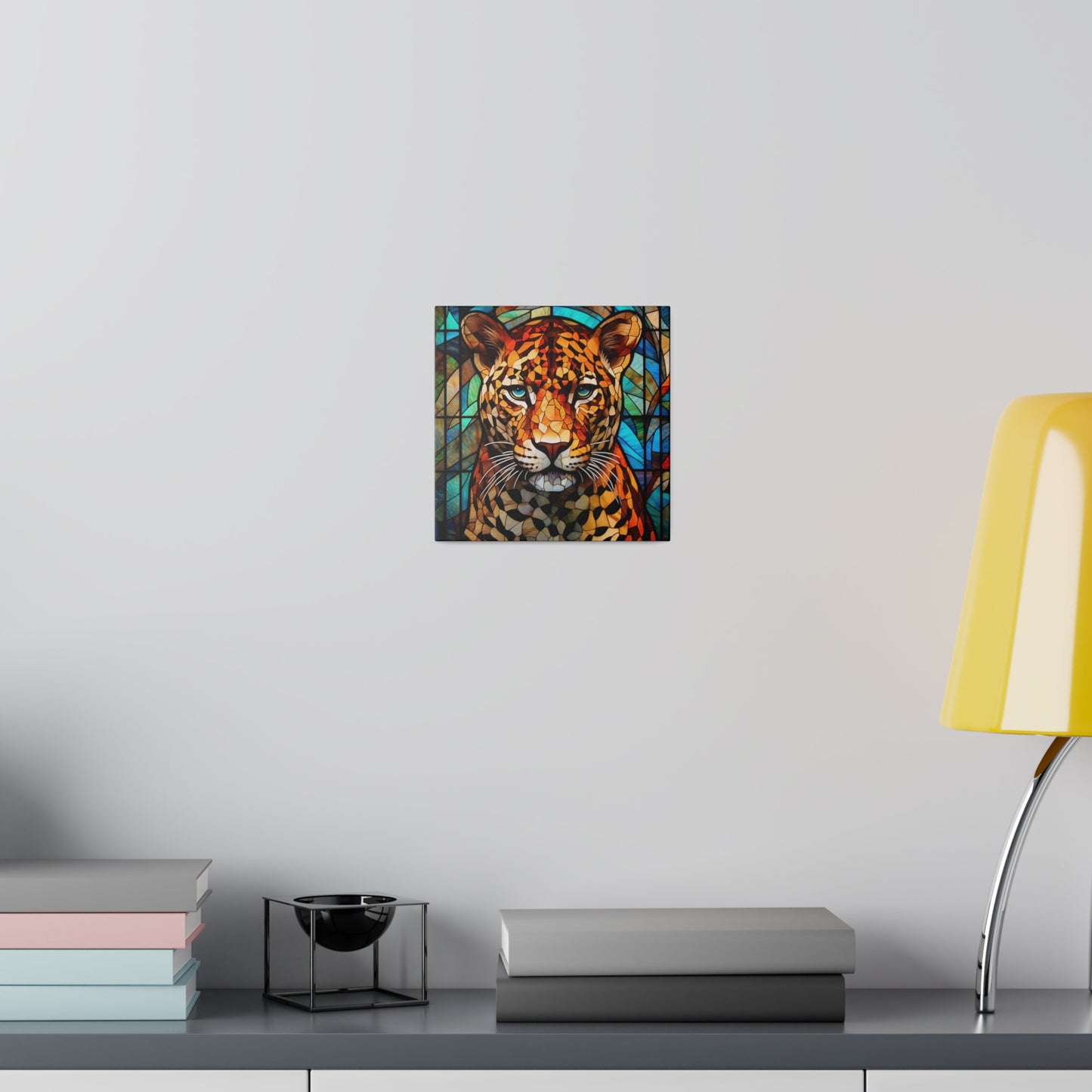 Leopard Wall Art Matte Canvas