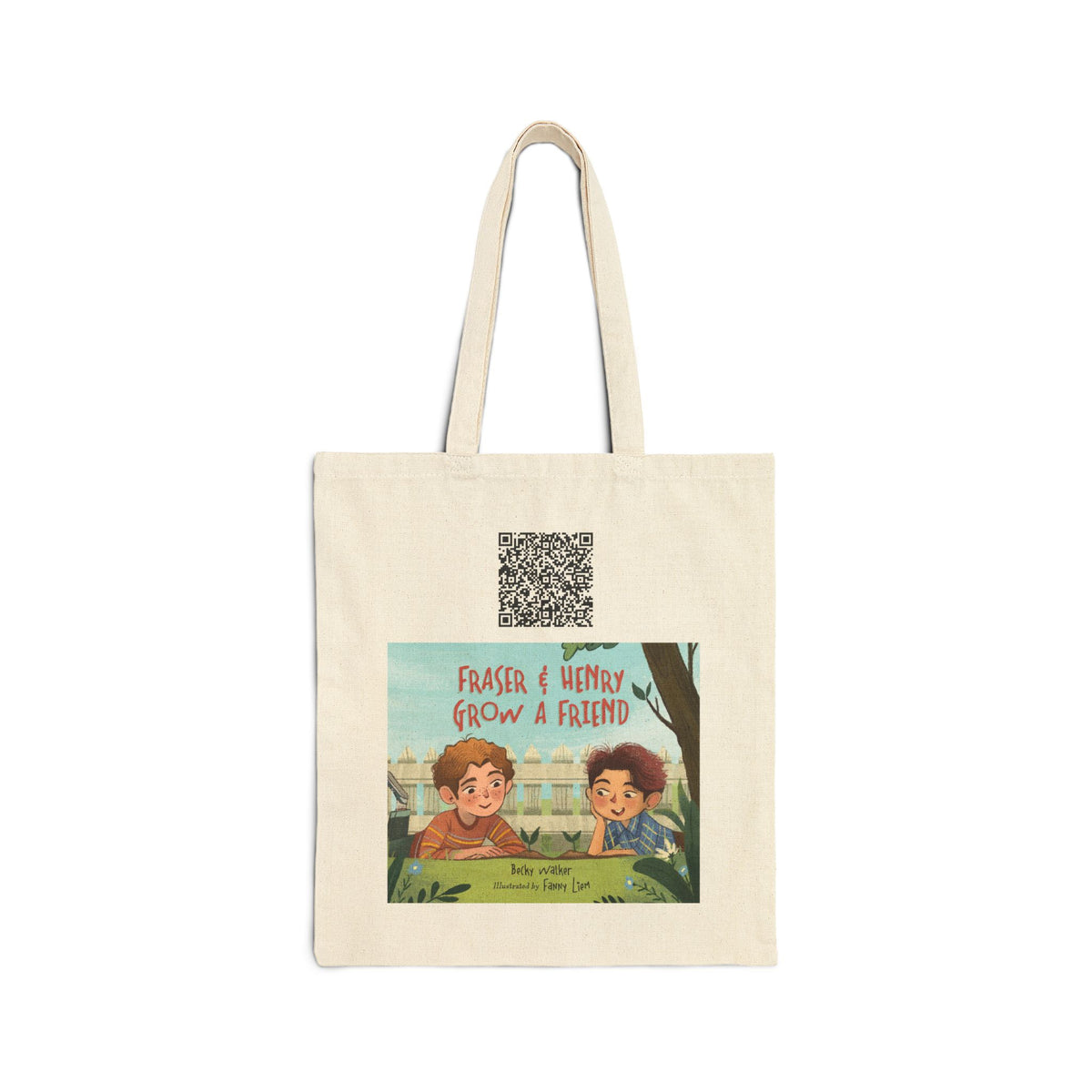 Fraser & Henry Grow a Friend Storybook Canvas Tote Bag