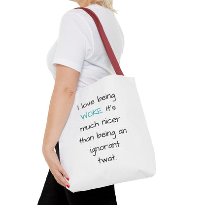 Woke Rainbow Tote Bag