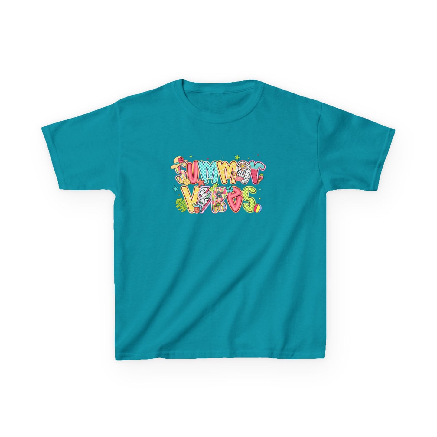 Summer Vibes Kids Cotton Tee