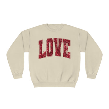 Varsity LOVE Valentine's Sweatshirt