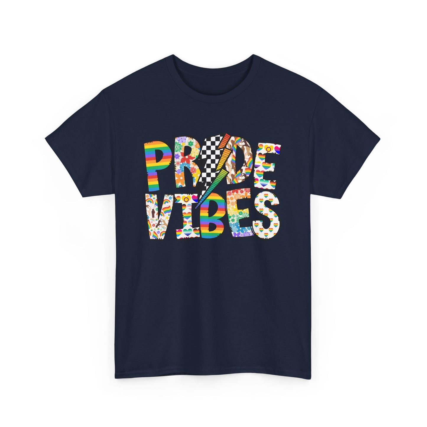 Gay Pride Vibes Unisex Cotton Tee