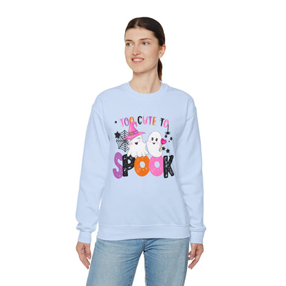 Too Cute to Spook Halloween Sweatshirt