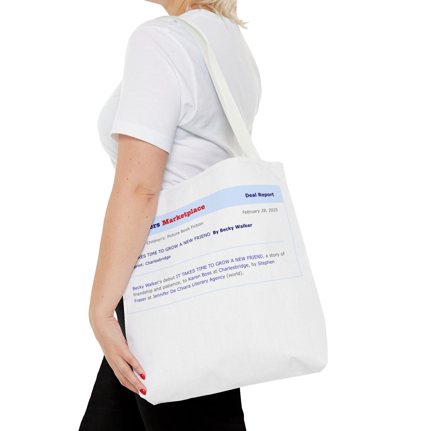 Tote Bag — Publishers Marketplace Announcement Tote