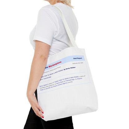 Tote Bag — Publishers Marketplace Announcement Tote
