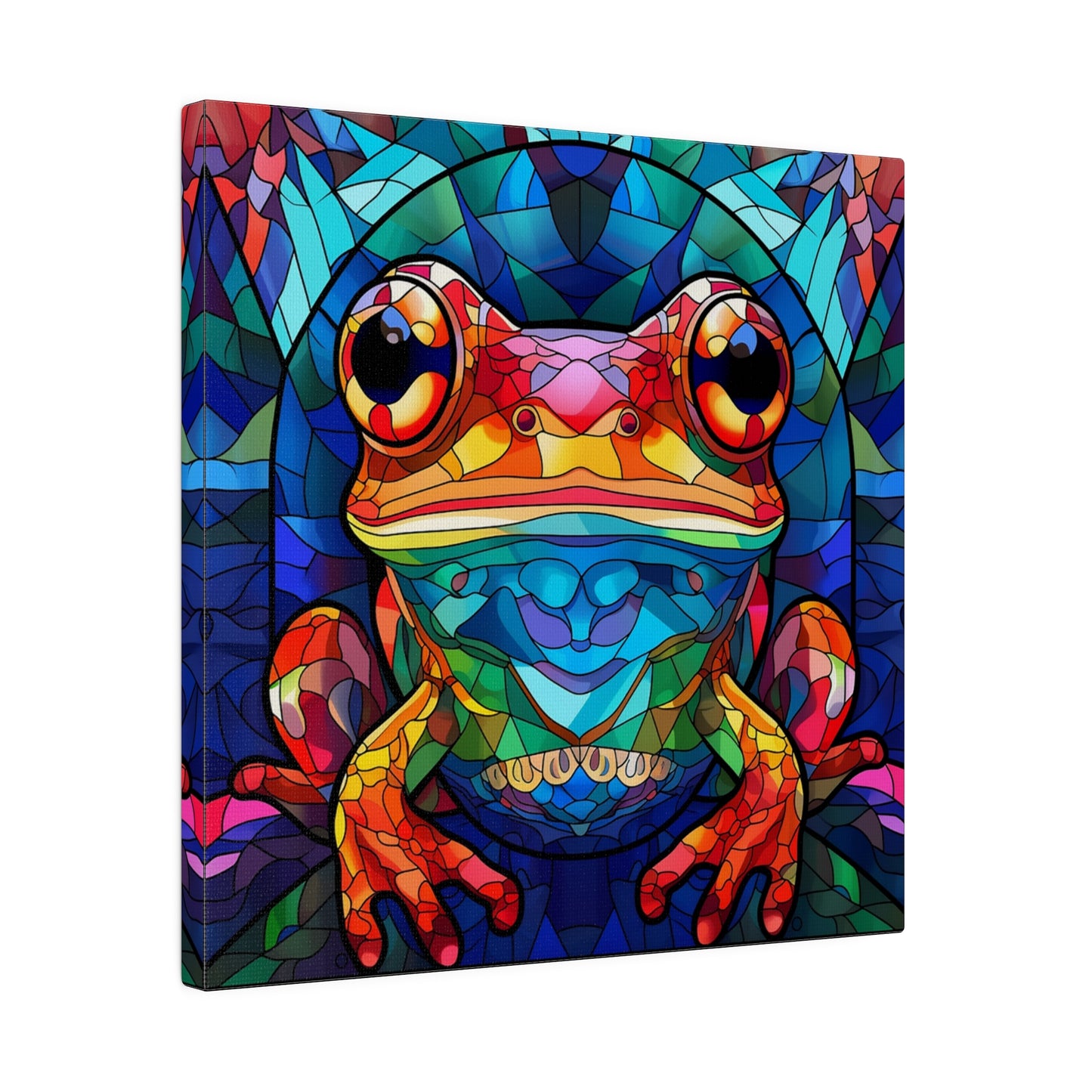 Frog Wall Art Matte Canvas