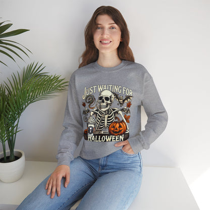 I'm Just Waiting for Halloween Sweatshirt