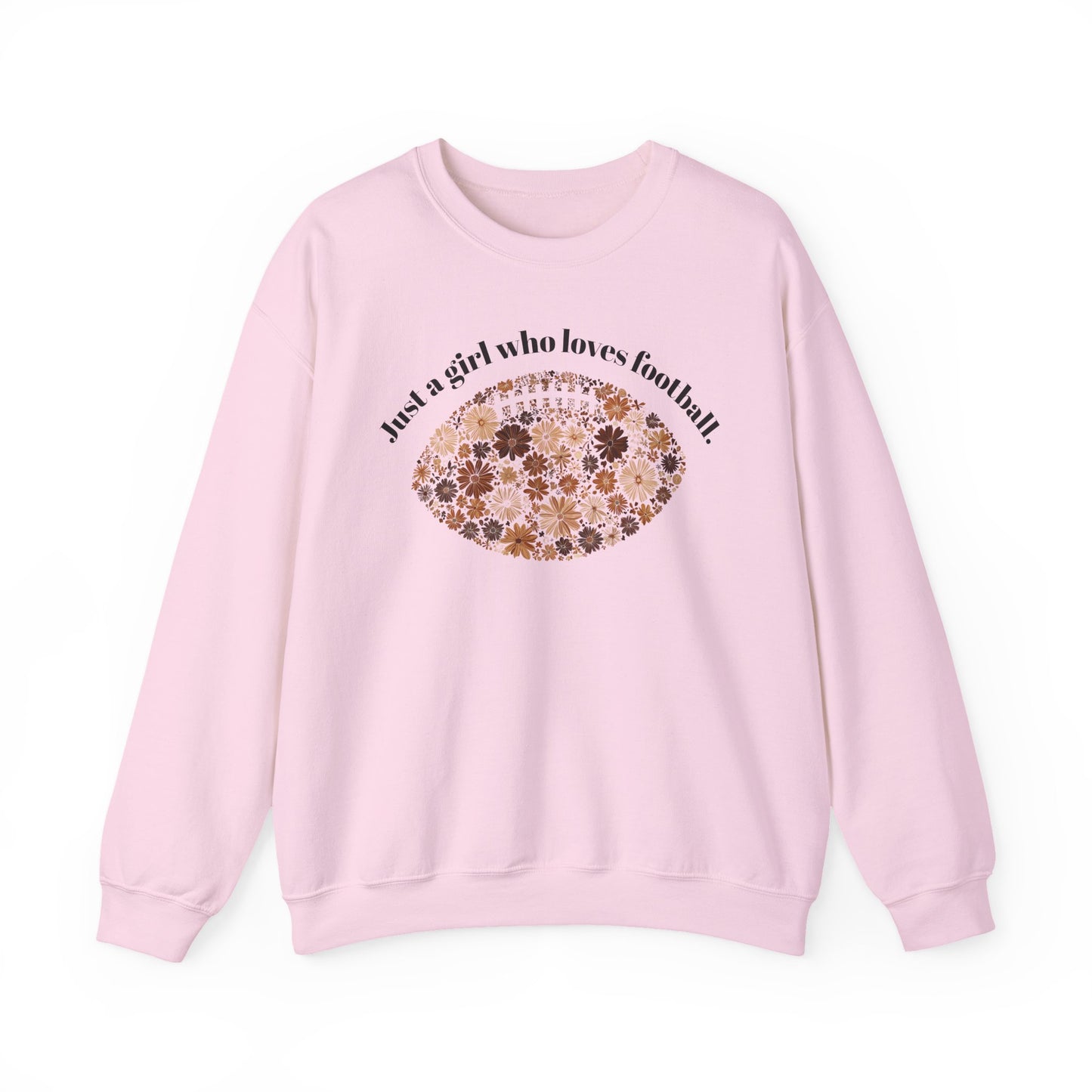 Just a Girl Who Loves Football Sweatshirt