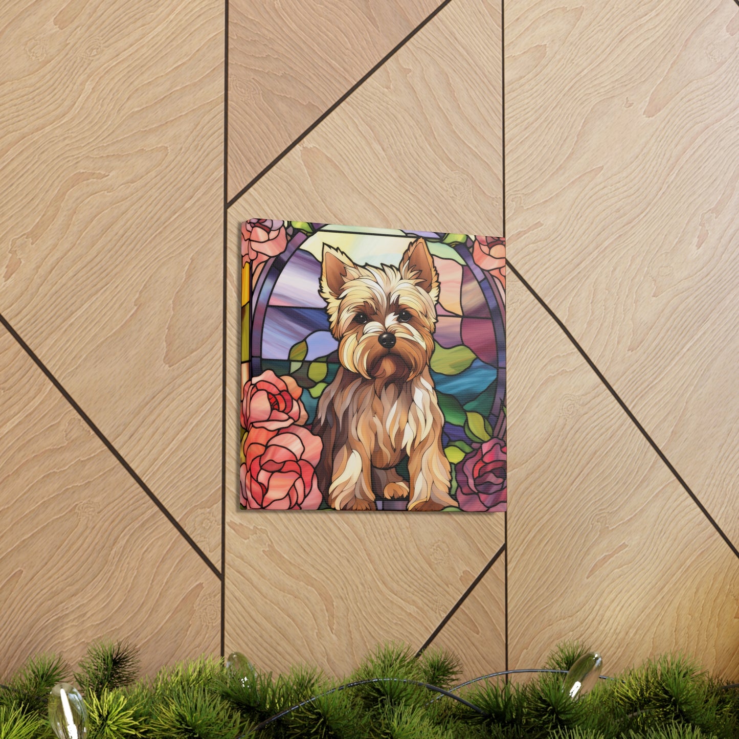 Yorkshire Terrier Canvas Wall Art