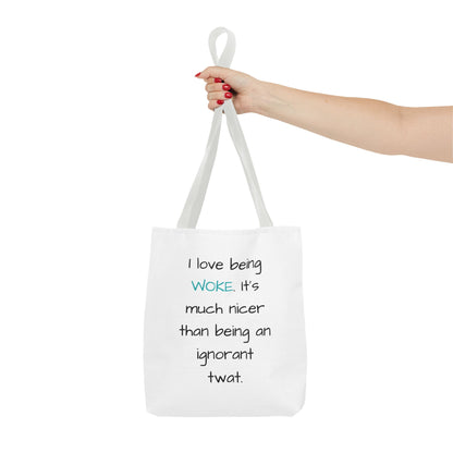 Woke Rainbow Tote Bag