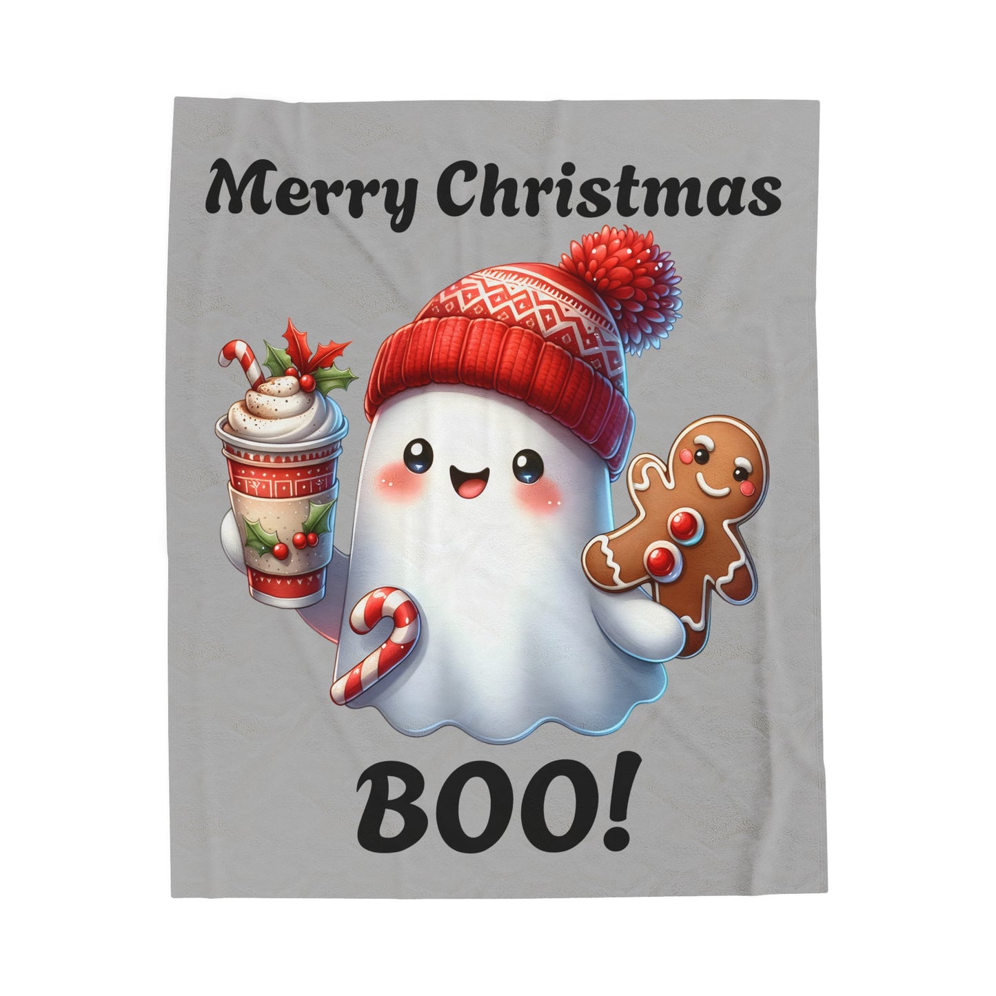 Merry Christmas Boo Blanket