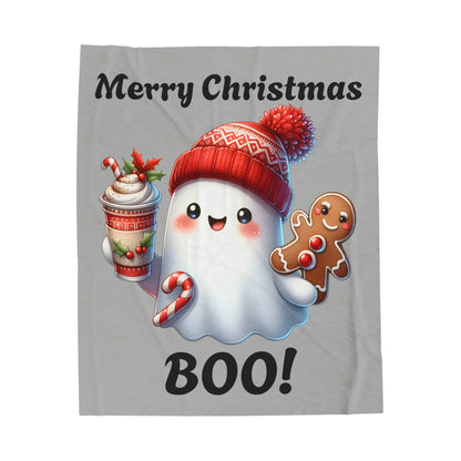 Merry Christmas Boo Blanket