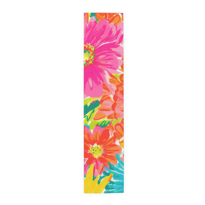 Bright Tropical Table Runner (Cotton, Poly)