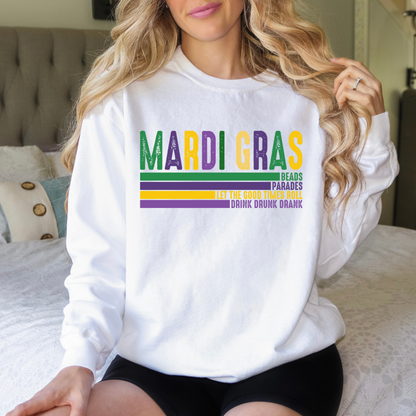 Mardi Gras Sweatshirt