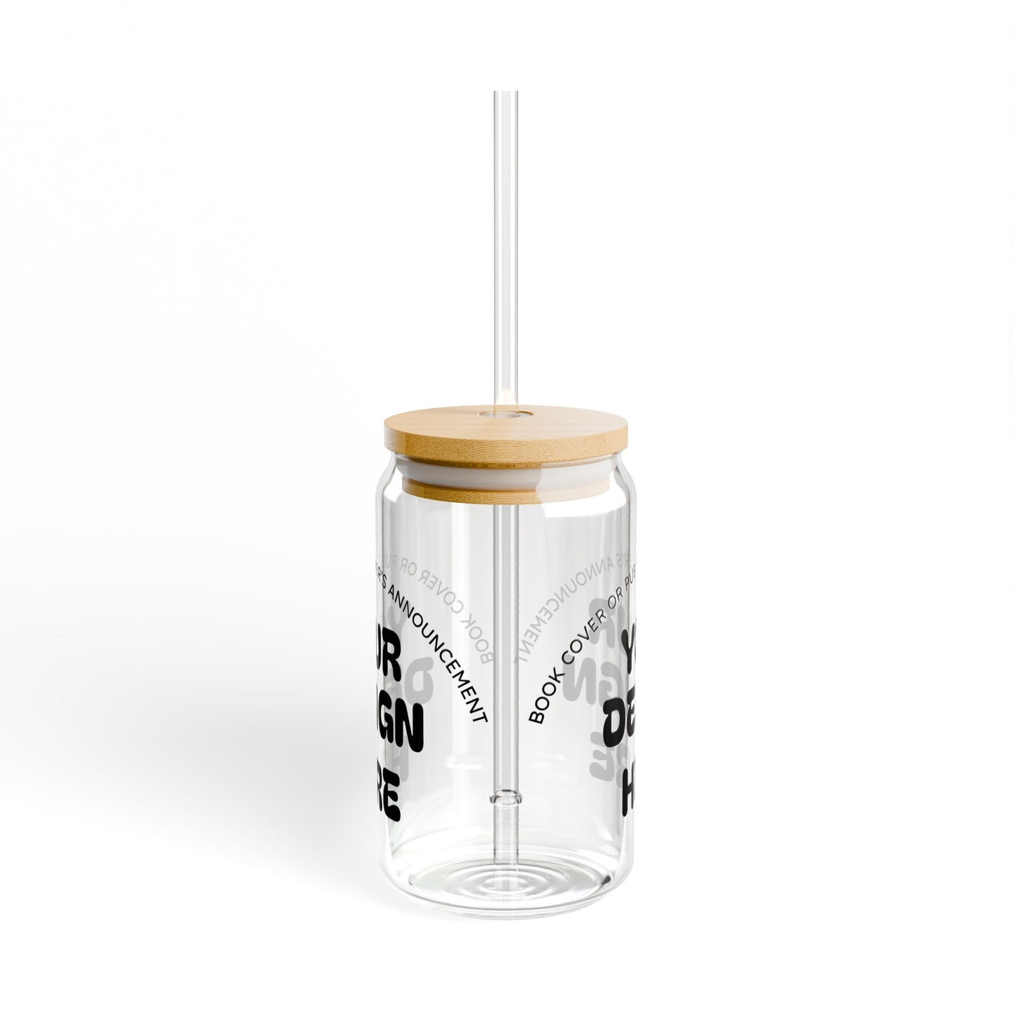 16oz Reusable Straw Tumbler (Your Design Here)