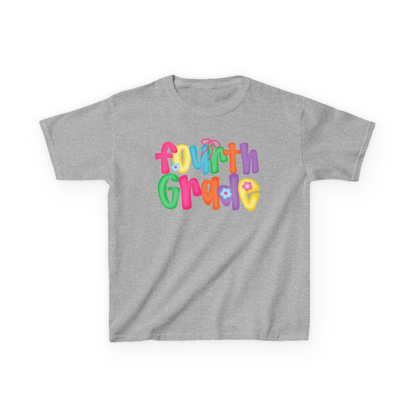 Back to School Fourth Grade Kids Tee