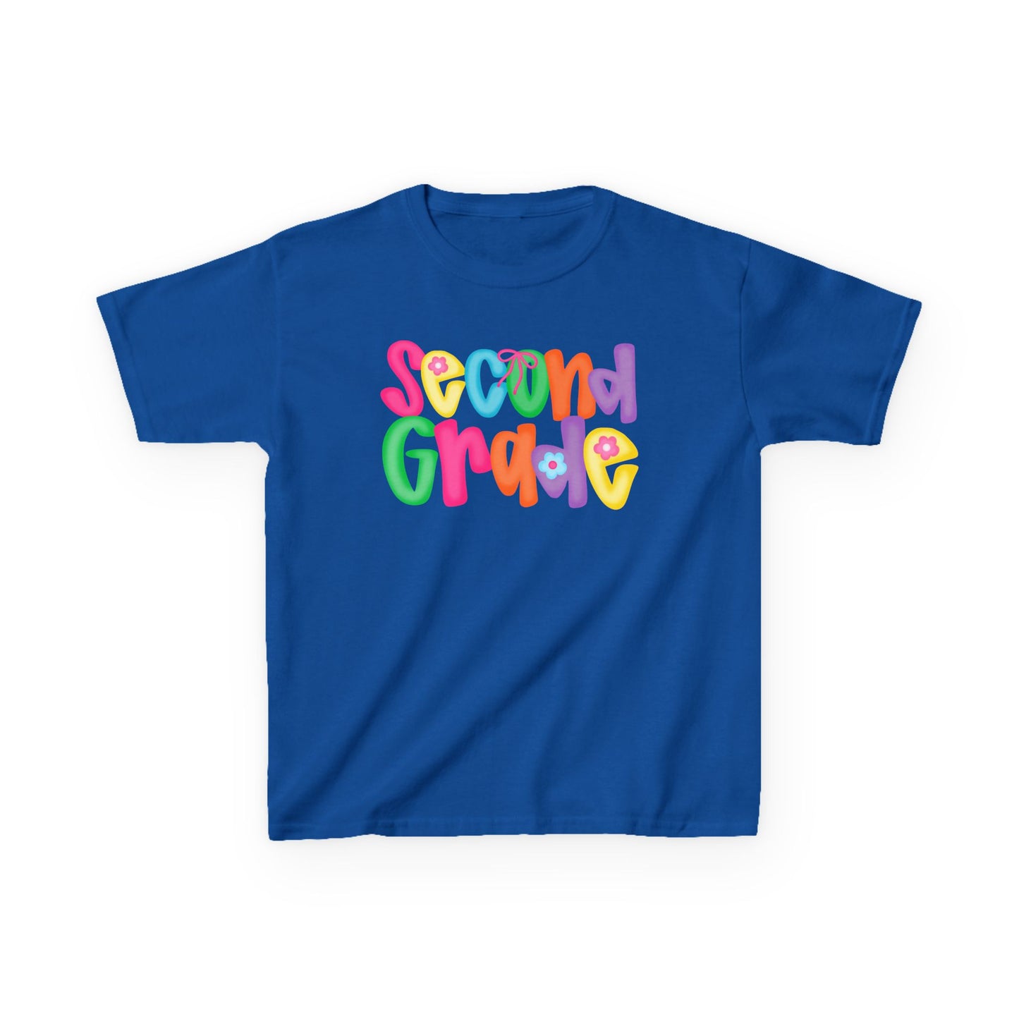 Back to School Second Grade Kids Tee