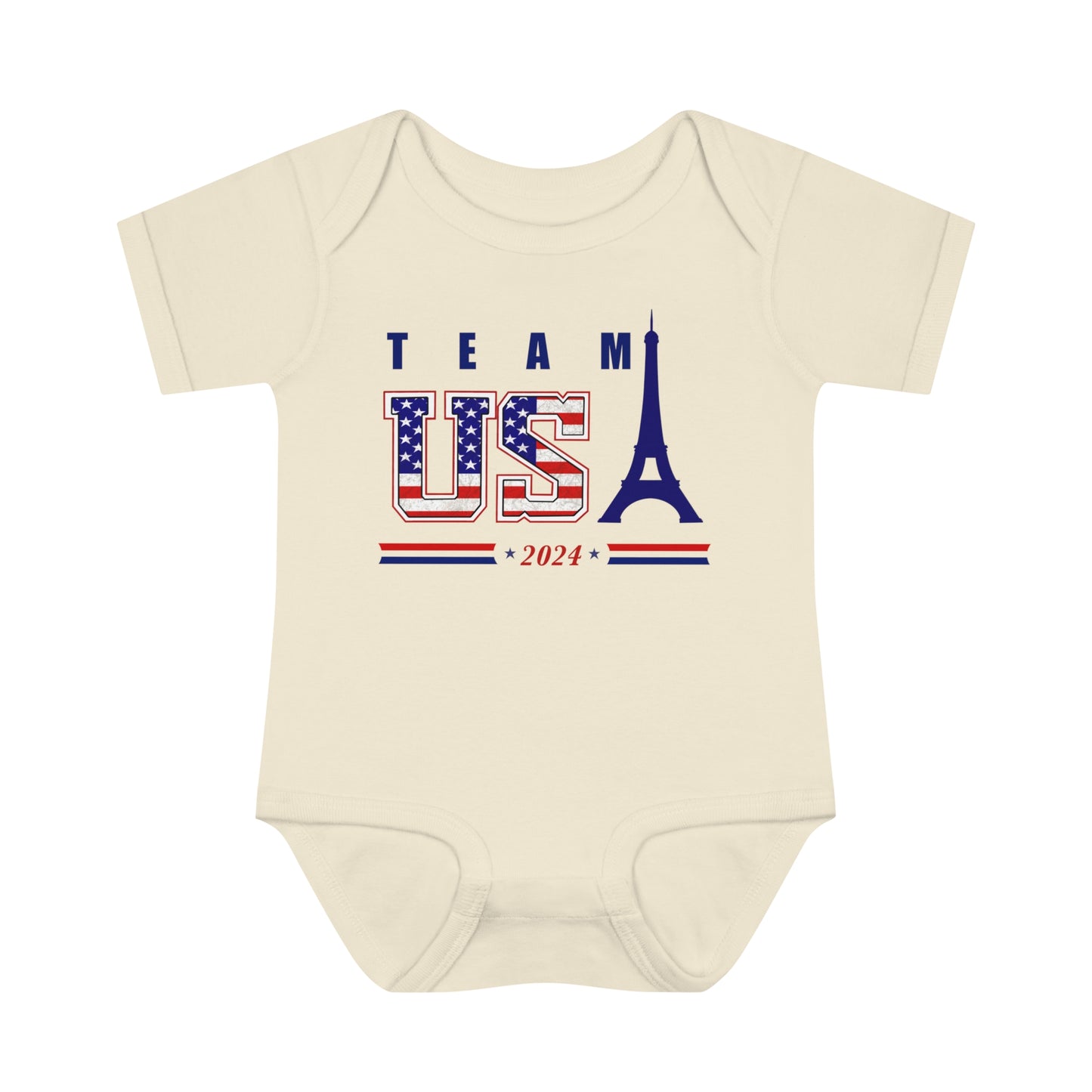 TEAM USA 2024 Paris Olympics Infant Baby Rib Bodysuit