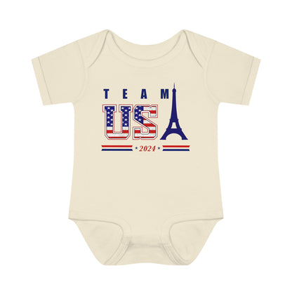 TEAM USA 2024 Paris Olympics Infant Baby Rib Bodysuit