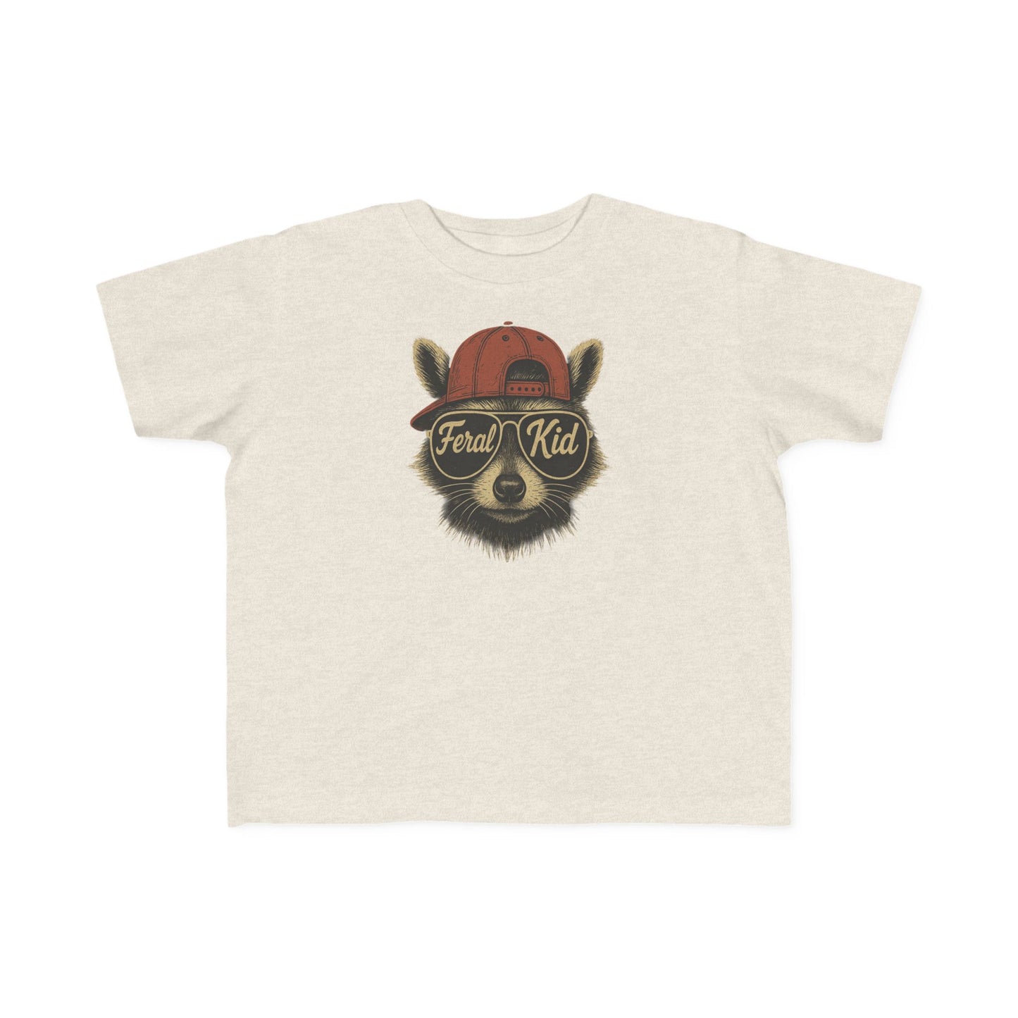 Funny Feral Kid Toddler Tee