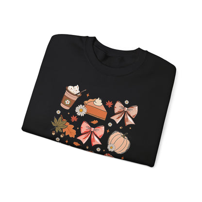 Fall Vibes Coquette Unisex Sweatshirt