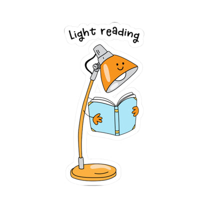 Cute Light Reading Book Lover Stickers