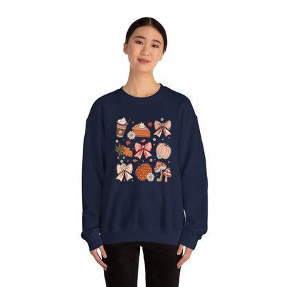 Fall Vibes Coquette Unisex Sweatshirt