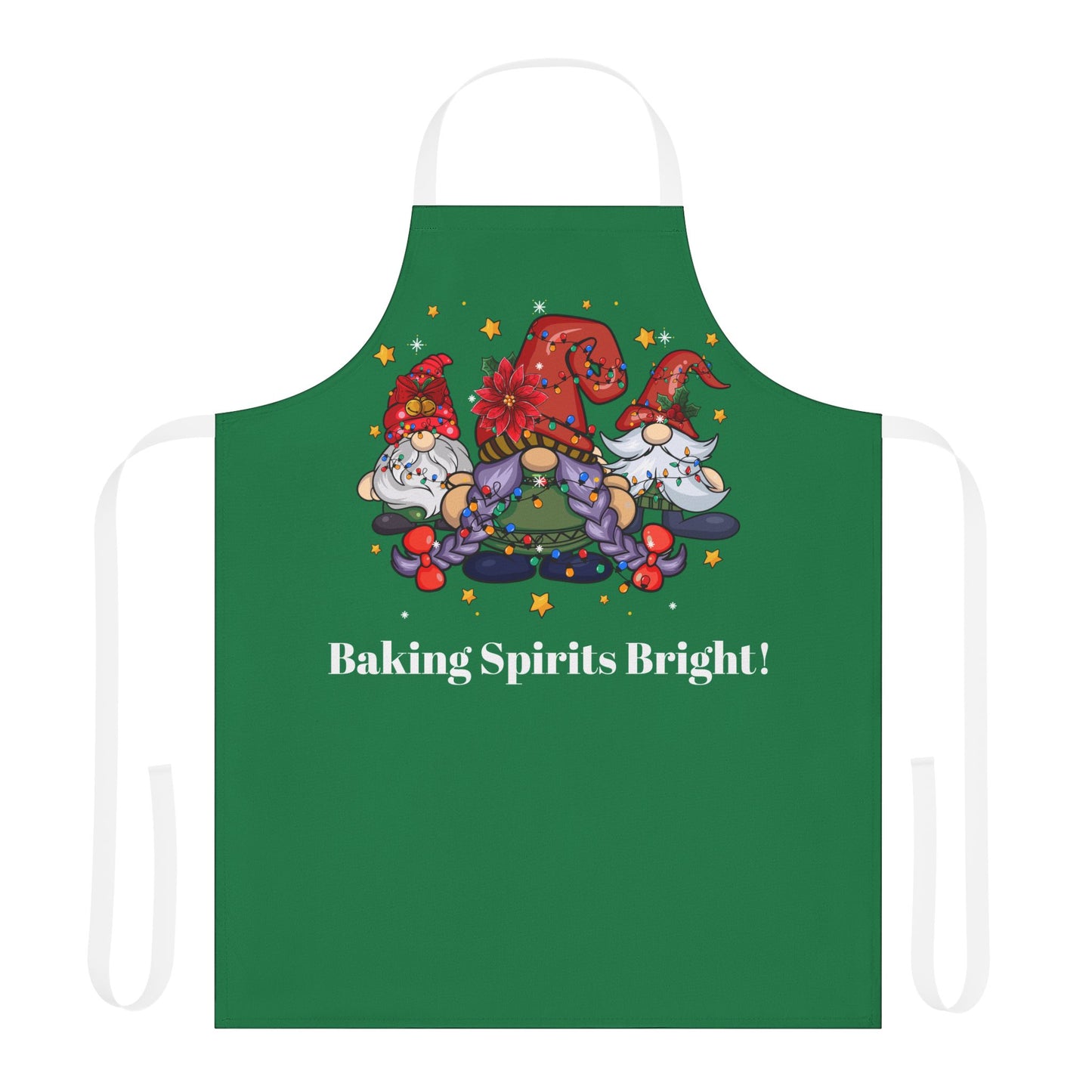 Baking Spirits Bright Gnome Apron