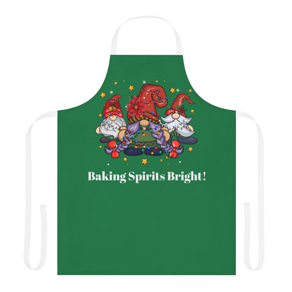 Baking Spirits Bright Gnome Apron