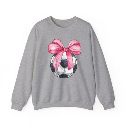 Soccer Coquette Adult Size Sweatshirt