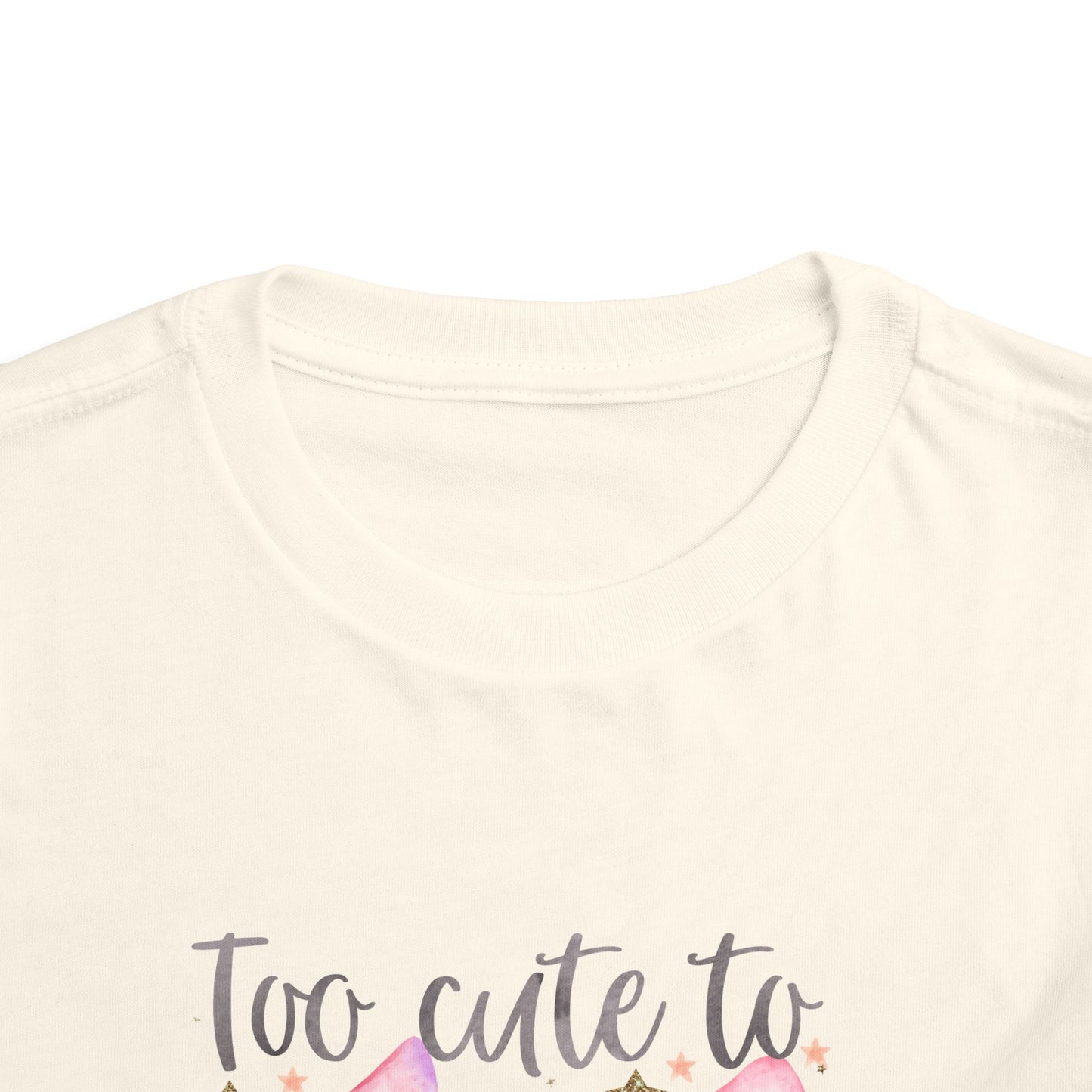 Too Cute To Spook Toddler Halloween Tee