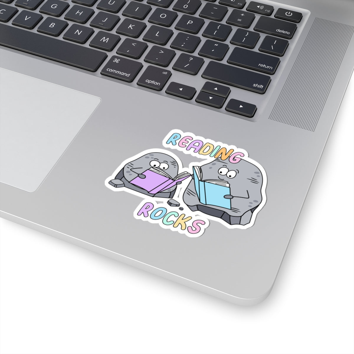 Cute Reading Rocks Kiss-Cut Stickers