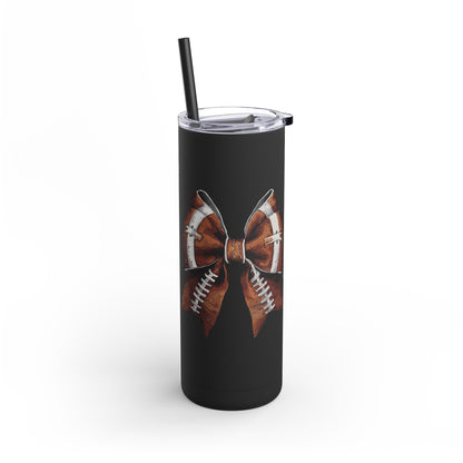 Coquette Football Matte Tumbler, 20oz