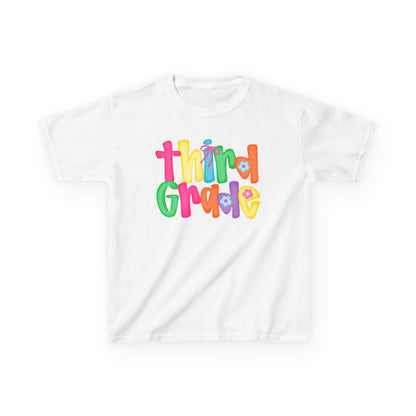 Back to School Third Grade Kids Tee