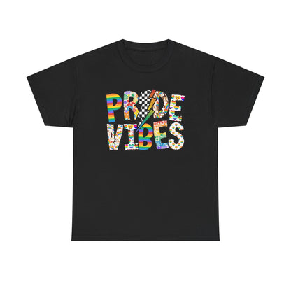 Gay Pride Vibes Unisex Cotton Tee