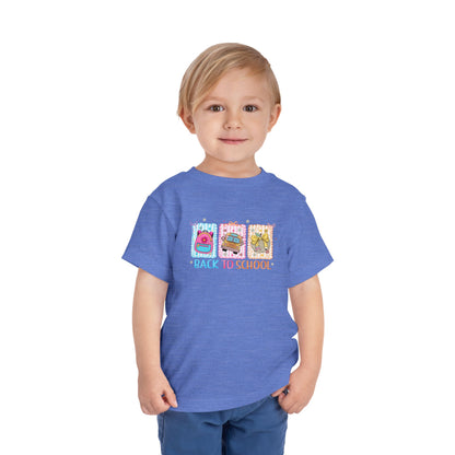 Back to School Toddler Short Sleeve Tee