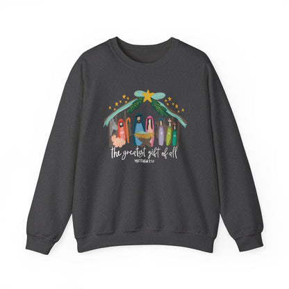 The Greatest Gift Christmas Sweatshirt