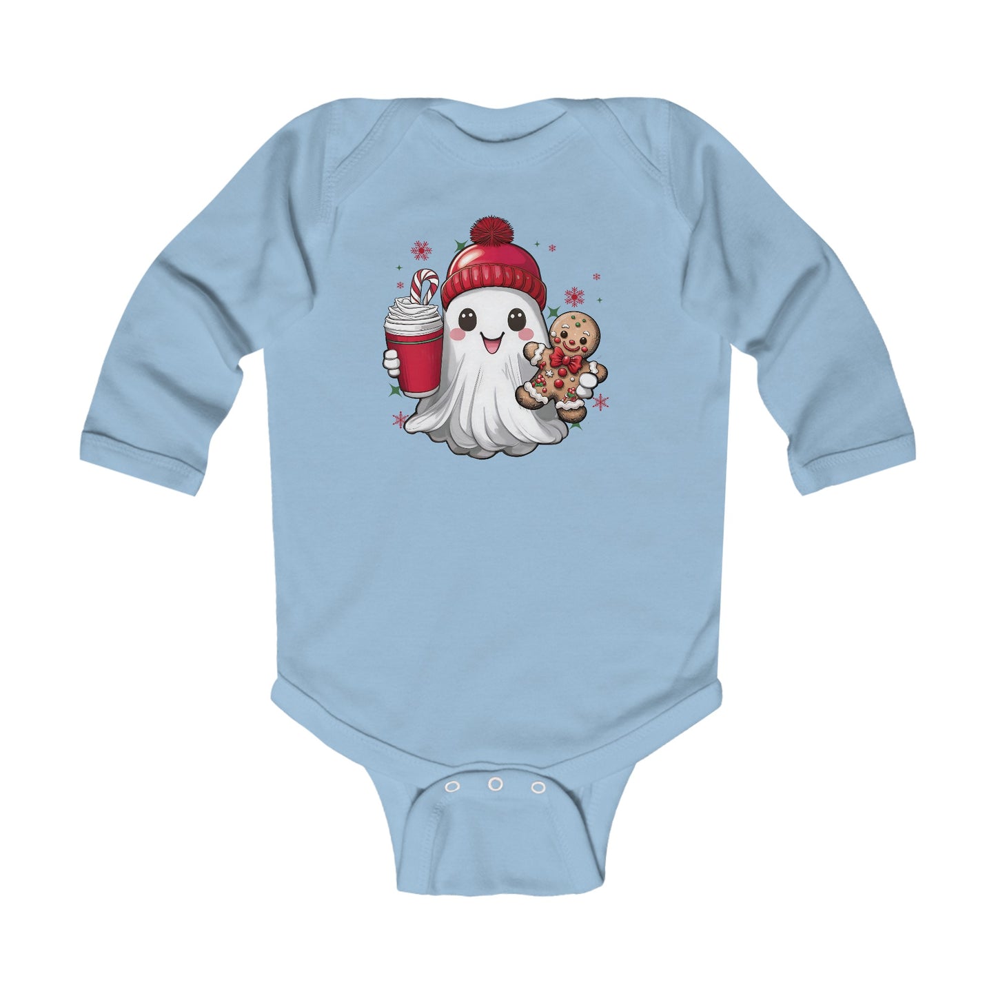 Cute Christmas Ghost Onesie