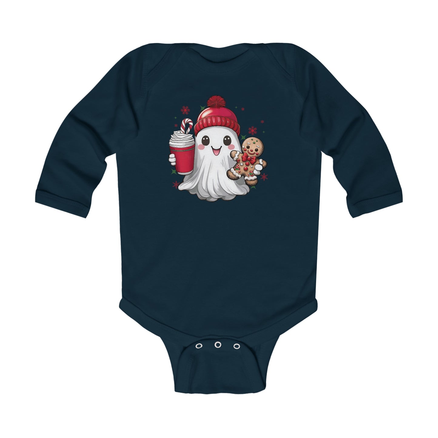 Cute Christmas Ghost Onesie