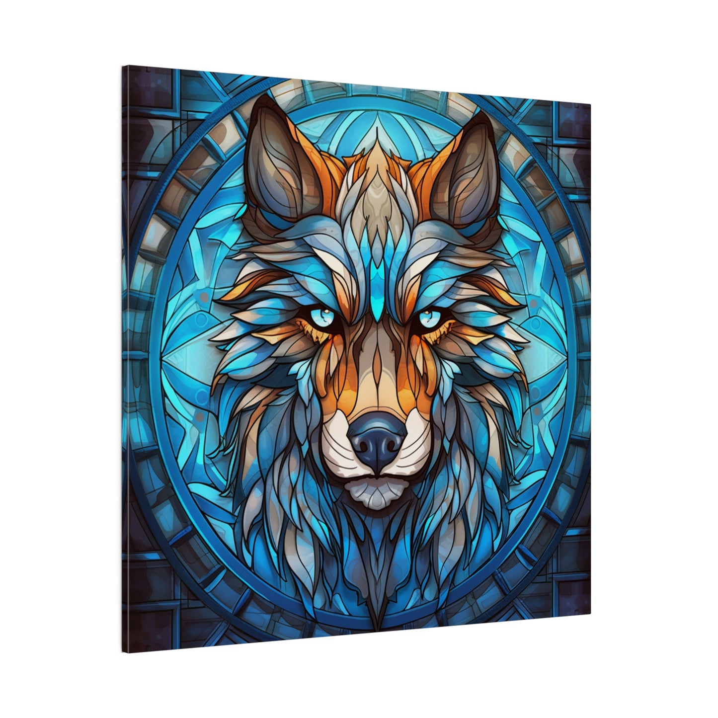 Wolf Wall Art Matte Canvas