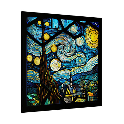 Van Gogh Starry Night Wall Art Matte Canvas