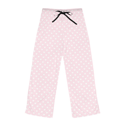 Pink Polka Dots Women's Pajama Pants