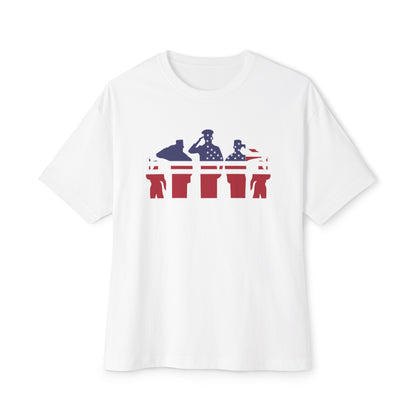 4th of July Military Salute Tee