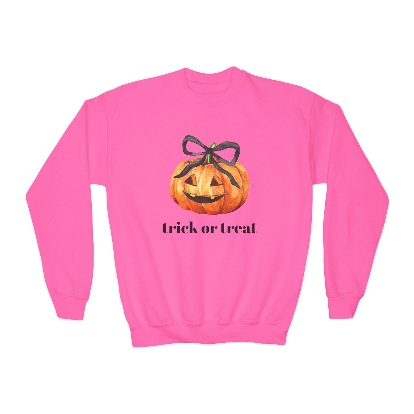 Halloween Trick or Treat Youth Sweatshirt