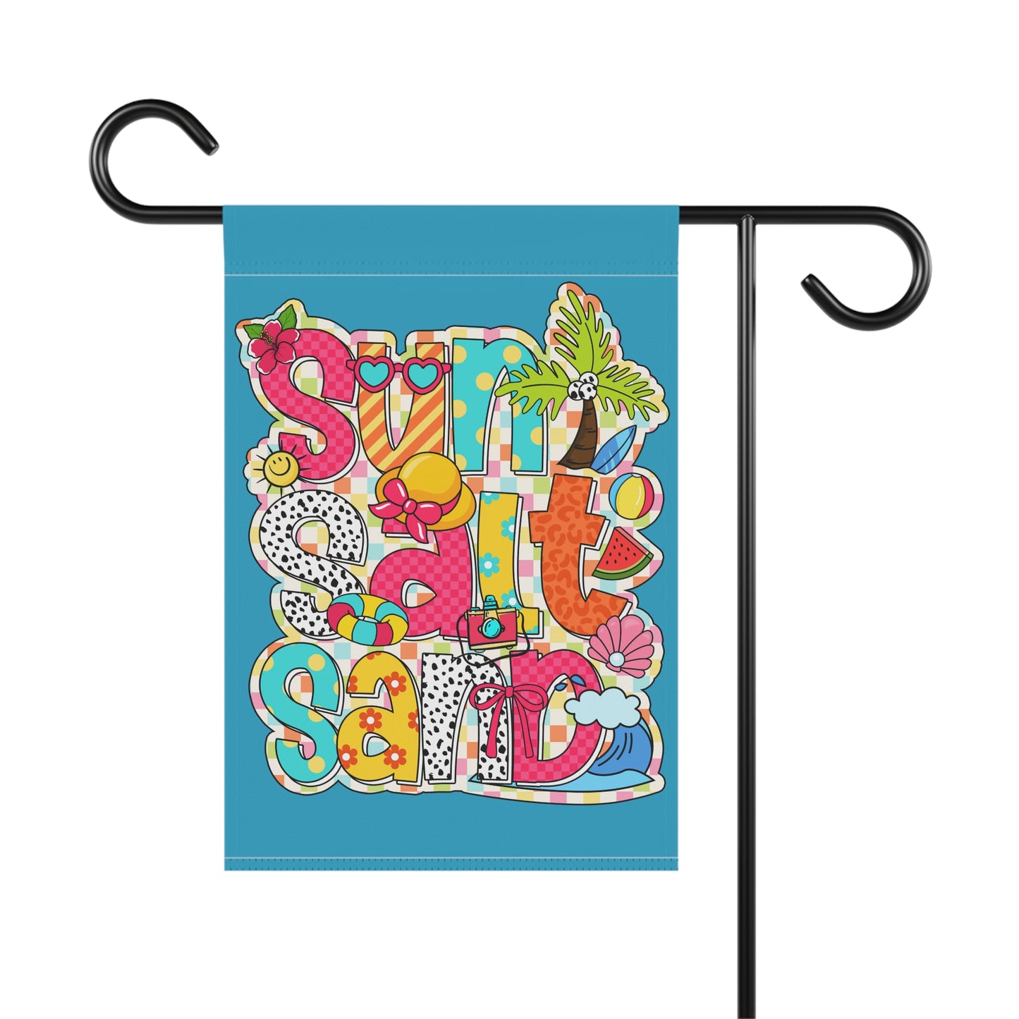 Sun, Salt, Sand Summer Garden Banner Flag