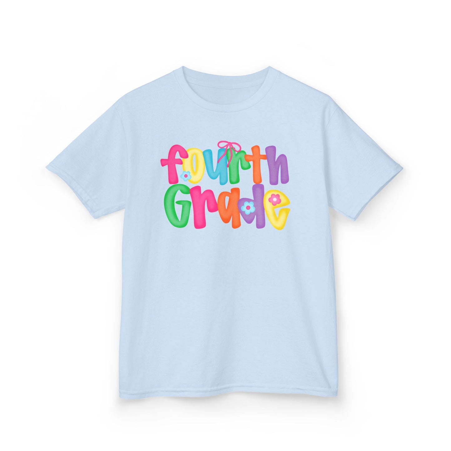 Back to School Fourth Grade Kids Tee