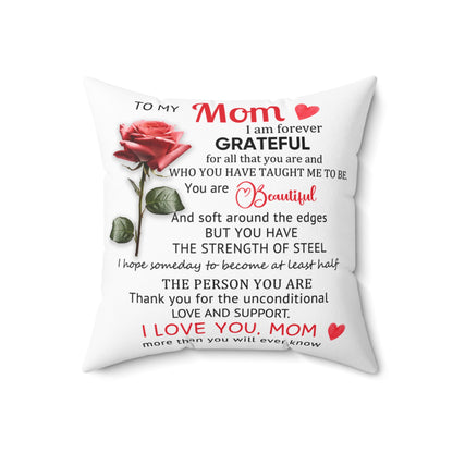 Mom Appreciation Decorative Pillow