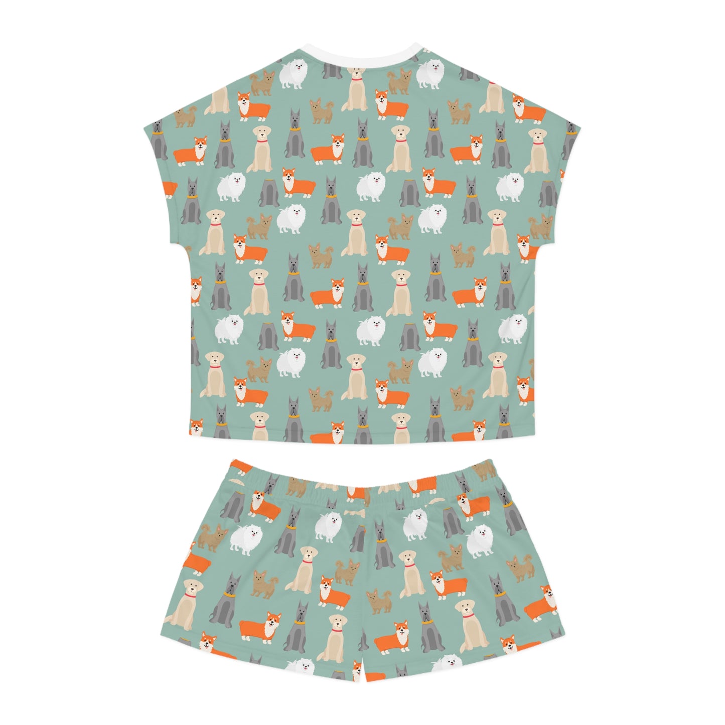 Cozy Dog Lover Print Women's Pajama Set