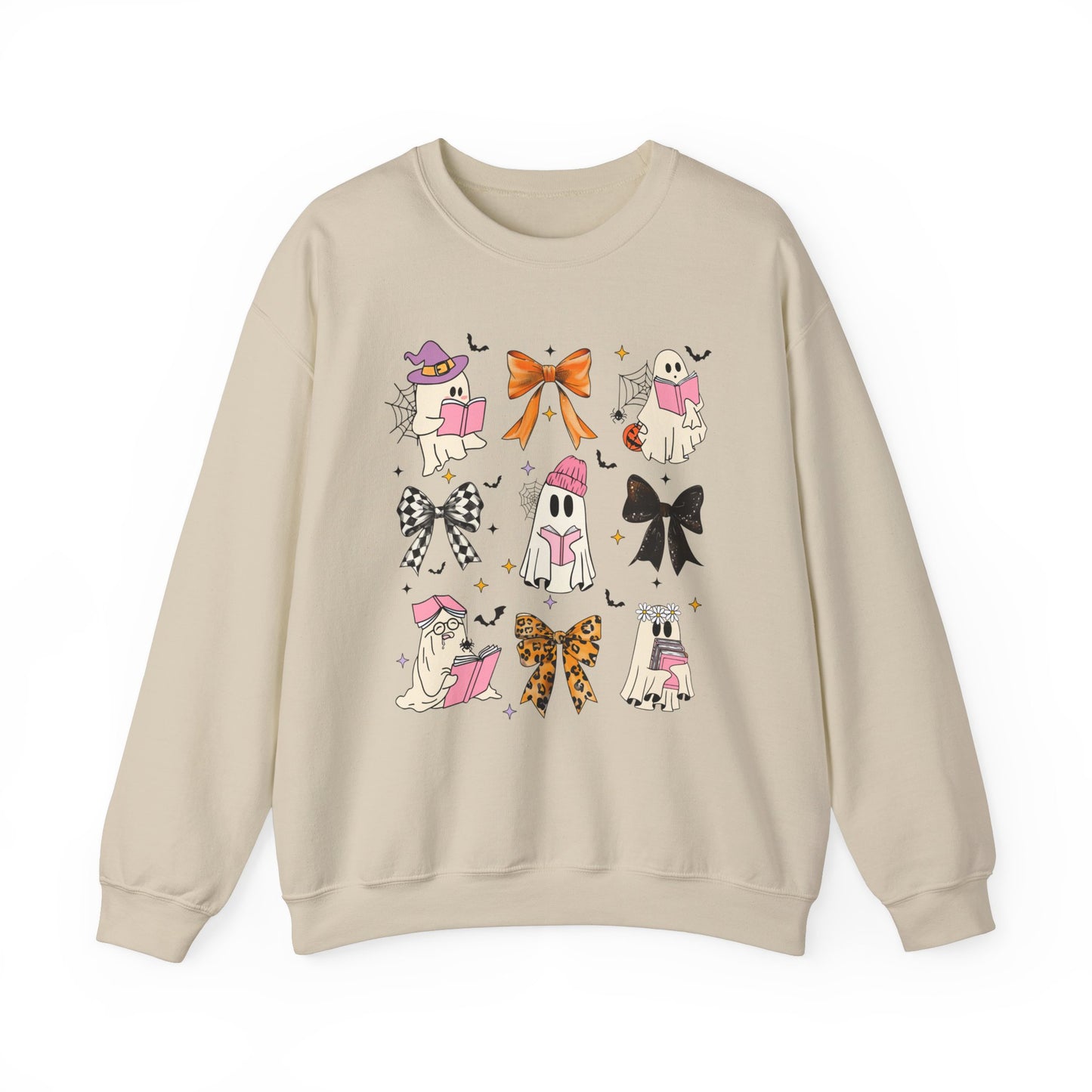 Coquette Ghosts and Books Sweatshirt