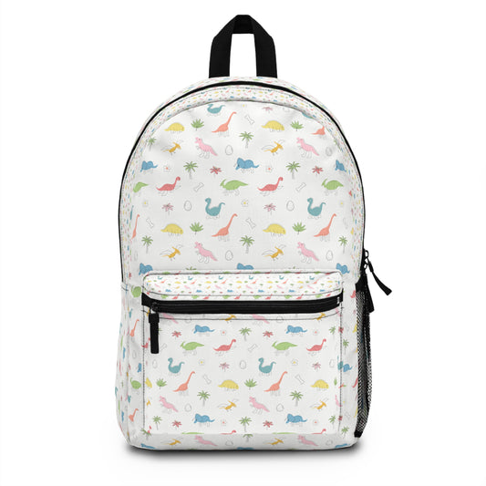 Cute Pastel Dinosaur Backpack